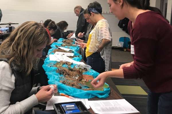 Alumni educators present water quality and corn fermentation&nbsp;activities